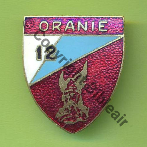 ORANIE A0594  GC.1.6 ORAN LA SENIA  AUGIS.SM  Bol fenetre allonge grave AUGIS LYON Dos lisse irreg SNH Src.Y.GENTY 118Eur(x7)